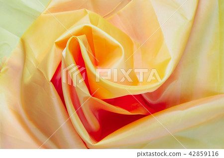 Yellow Synthetic Fabric Background Yellow Synthetic Fabric Background 42859116