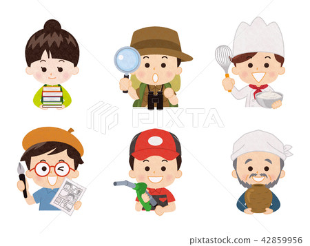 Various 15 professions 42859956