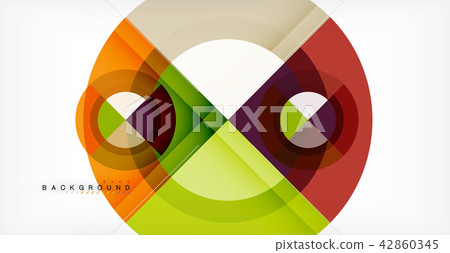 Vector circle abstract background Vector circle abstract background 42860345