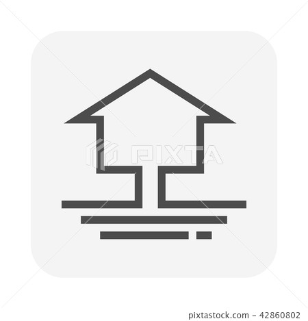 Waste water icon Waste water icon 42860802