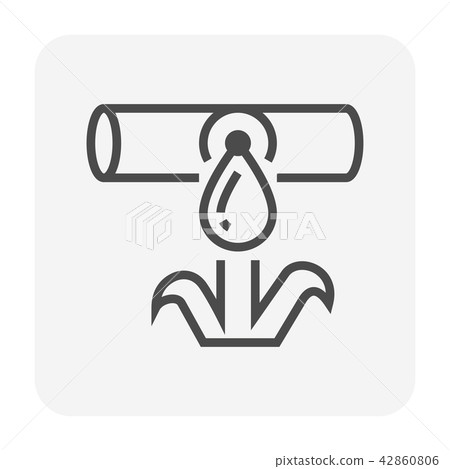 water sprinkler icon water sprinkler icon 42860806
