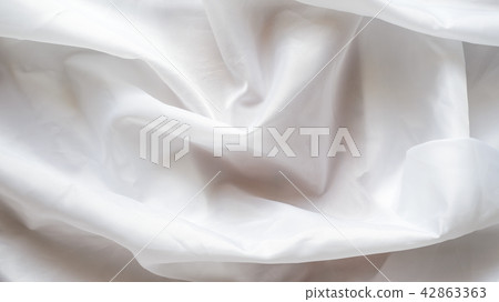 White Synthetic Fabric Background White Synthetic Fabric Background 42863363