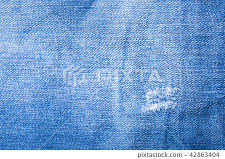 Texture of blue jeans Texture of blue jeans 42863404