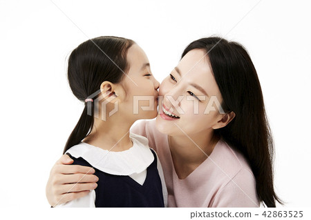 媽媽，女兒，家庭 42863525