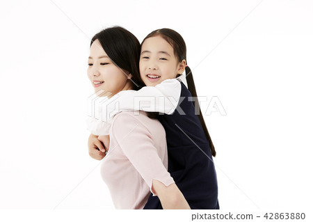 Mom, Daughter, Family Mom, Daughter, Family 42863880