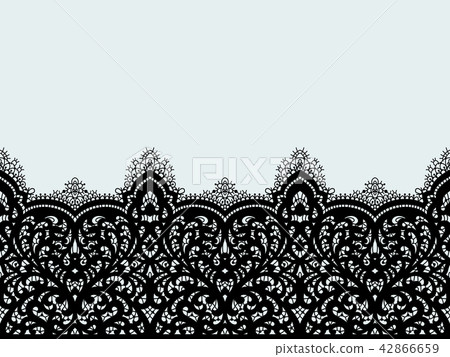 Lace seamless pattern 42866659