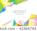 geometric colorful background abstract  vector 42866784