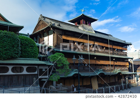 Dogo Onsen Main building (early in the summer) Dogo Onsen Main building (early in the summer) 42872410