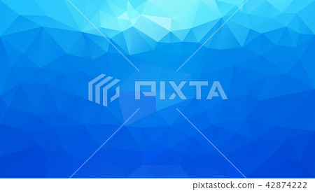 vector polygonal background sky blue gradient 42874222