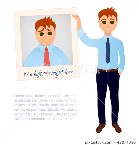 Man before and after weight loss Man before and after weight loss 42874350