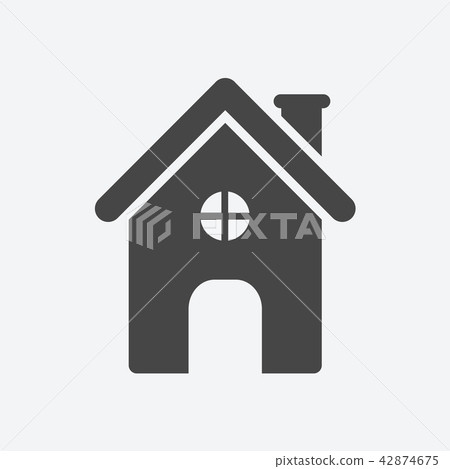 Home icon flat style Home icon flat style 42874675