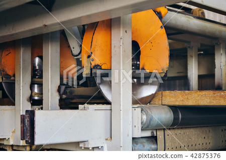 Factory equipment for the production of glass wool Factory equipment for the production of glass wool 42875376