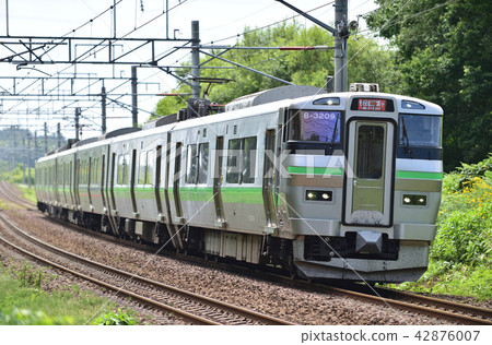 Chitose Line Shimamatsu - Kitahiroshima JR北海道733系列B-3209組織(札幌)“機場” Chitose Line Shimamatsu - Kitahiroshima JR北海道733系列B-3209組織(札幌)“機場” 42876007