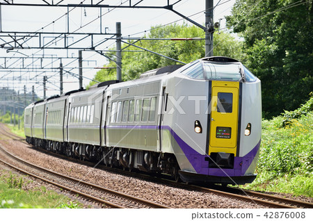 Chitose Line Shimamatsu - Kitahiroshima JR北海道Kiha 261系列1000系列ST-1204組織(札幌)“With supermarket Chitose Line Shimamatsu - Kitahiroshima JR北海道Kiha 261系列1000系列ST-1204組織(札幌)“With supermarket 42876008