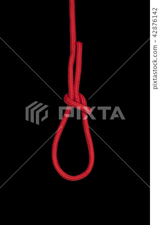 Knot on a cord Knot on a cord 42876142