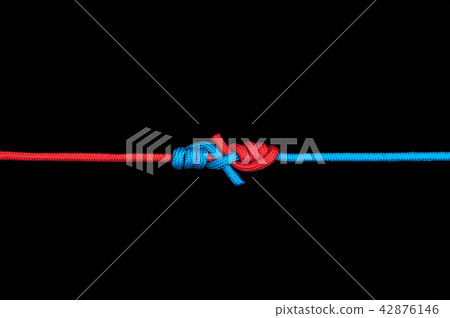 Knot on a cord Knot on a cord 42876146