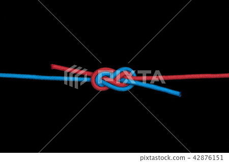 Knot on a cord Knot on a cord 42876151
