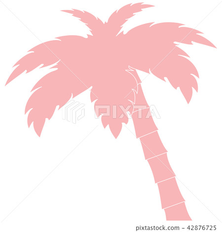 Stylized icon of the palm tree Stylized icon of the palm tree 42876725
