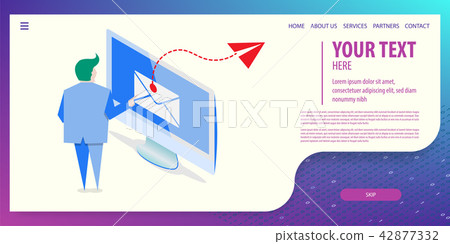 Data connection isometric technology Data connection isometric technology 42877332