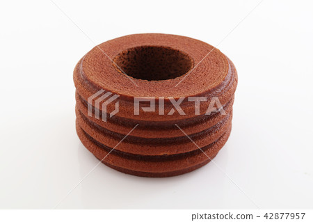 美味的巧克力卷蛋糕 美味的巧克力卷蛋糕 42877957