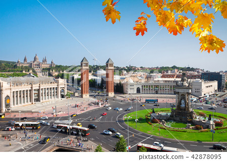 Square of Spain, Barcelona Square of Spain, Barcelona 42878095