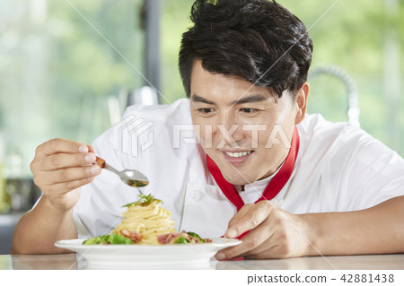 Chef, Man, Korean Chef, Man, Korean 42881438