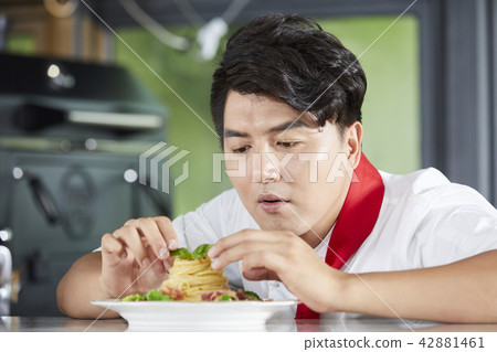 Chef, Man, Korean 42881461