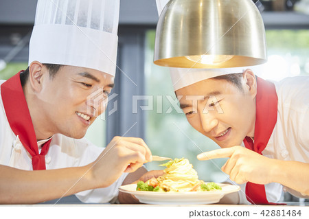 Chef, Man, Korean 42881484