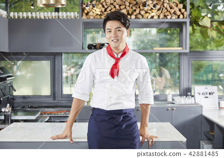 Chef, Man, Korean Chef, Man, Korean 42881485