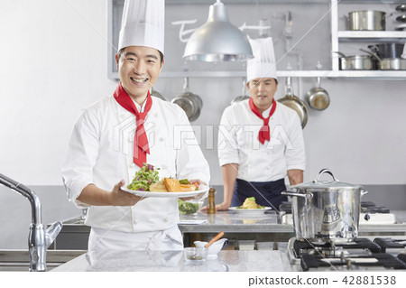 Chef, Man, Korean Chef, Man, Korean 42881538