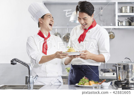 Chef, Man, Korean 42881605