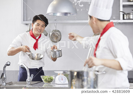 Chef, Man, Korean Chef, Man, Korean 42881609