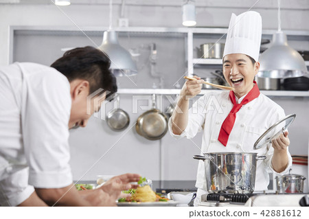 Chef, Man, Korean Chef, Man, Korean 42881612
