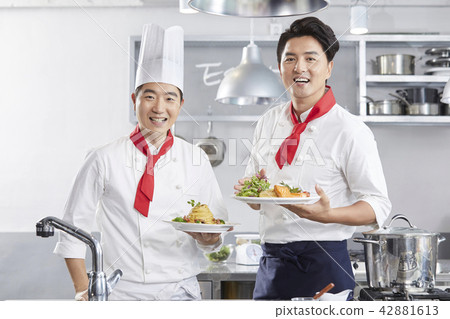 Chef, Man, Korean 42881613