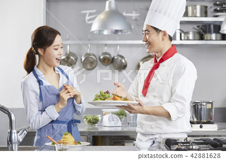 Cooking Class, Chef, Korean 42881628