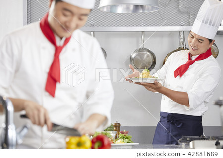 Chef, Man, Korean 42881689