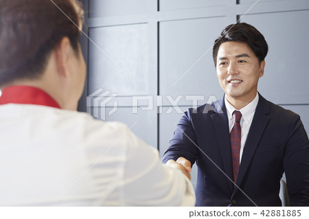 廚師,商人,韓國人 廚師,商人,韓國人 42881885
