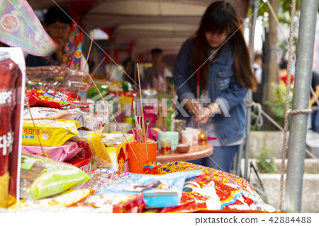 中國惡魔節，儀式，中國幽靈節，犧牲，鬼節 42884488