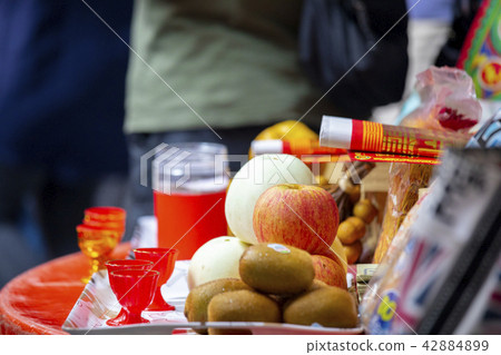 中國惡魔節，儀式，中國幽靈節，犧牲，鬼節， 42884899