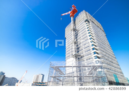 Large scale construction site Large scale construction site 42886899