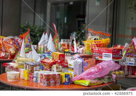 中國惡魔節,禮節用品,中國幽靈節,禮節,中國鬼節, 中國惡魔節,禮節用品,中國幽靈節,禮節,中國鬼節, 42886975