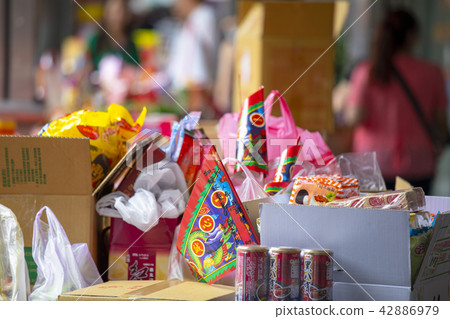 Chinese demon festival, ritual goods, Chinese ghost festival, courtesy, Chinese Ghost Festival, 42886979