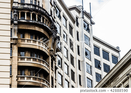 Old aged building terrace 42888590