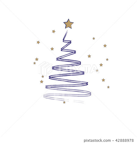 Merry Christmas and Happy New Year greeting card. Merry Christmas and Happy New Year greeting card. 42888978