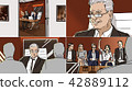 Storyboard about job interview 42889112