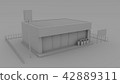 Convenience Store _ 3 D 42889311