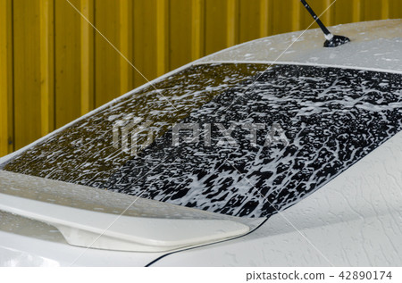 Car wash foam Car wash foam 42890174
