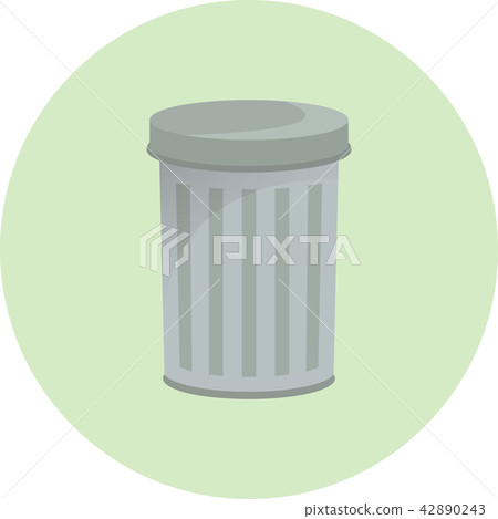 Trash container icon, waste container, recycling Trash container icon, waste container, recycling 42890243