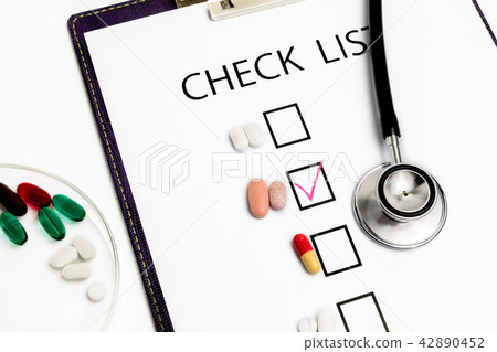 檢查清單上的藥物 檢查清單上的藥物 42890452