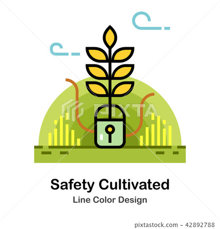 Safety Cultivated Line Color Icon 42892788